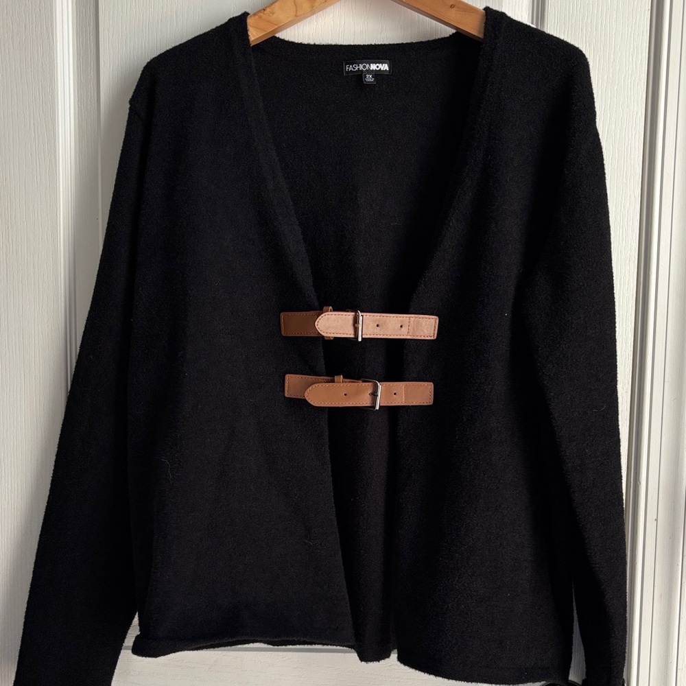 Fashion Nova Cardigan with belt
